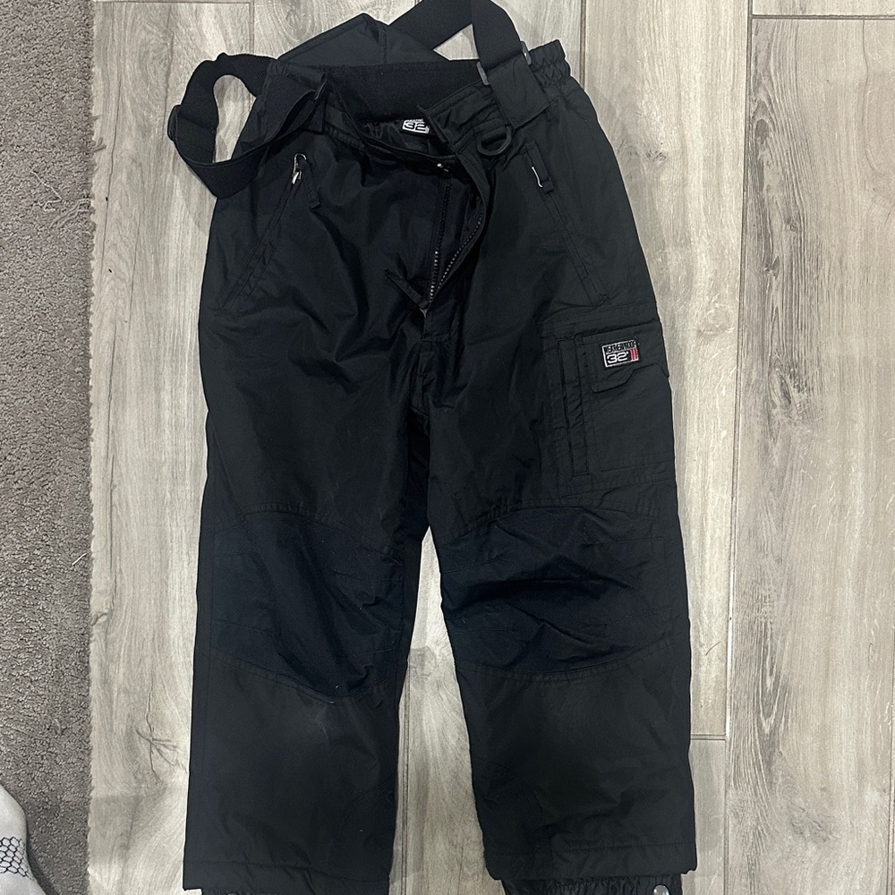 Weatherproof boys bibbed snow pants
